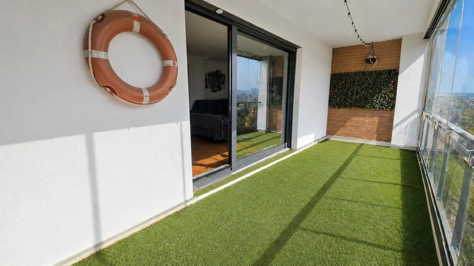 Terrace of Flat for sale in Alicante / Alacant  with Air Conditioner, Heating and Parquet flooring