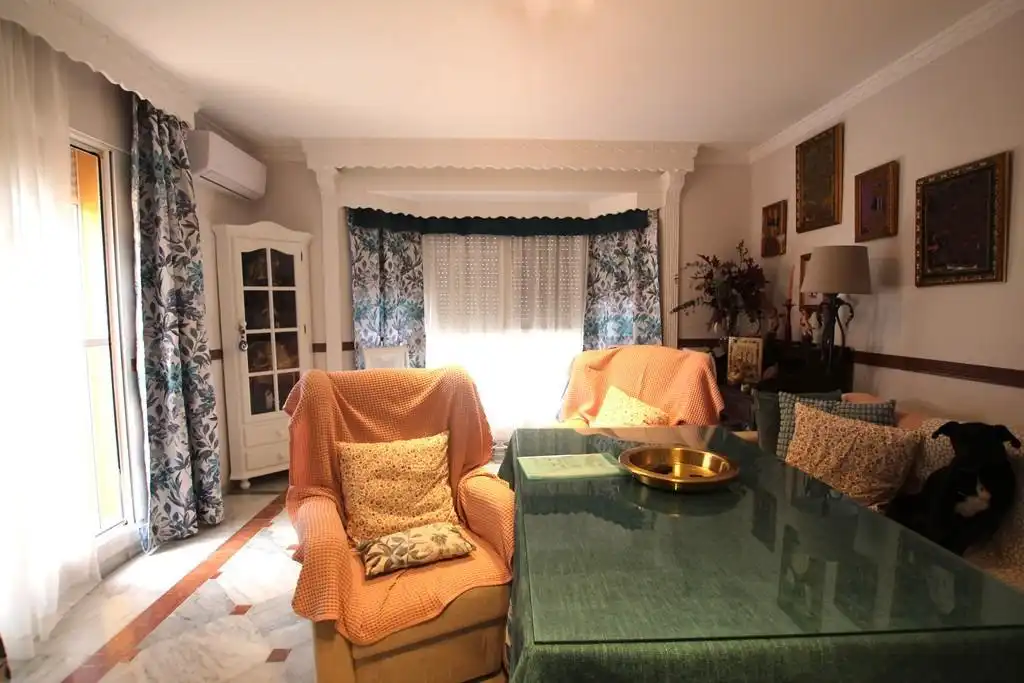 Living room of Houses for sale in Jerez de la Frontera  with Air Conditioner, Private garden and Terrace