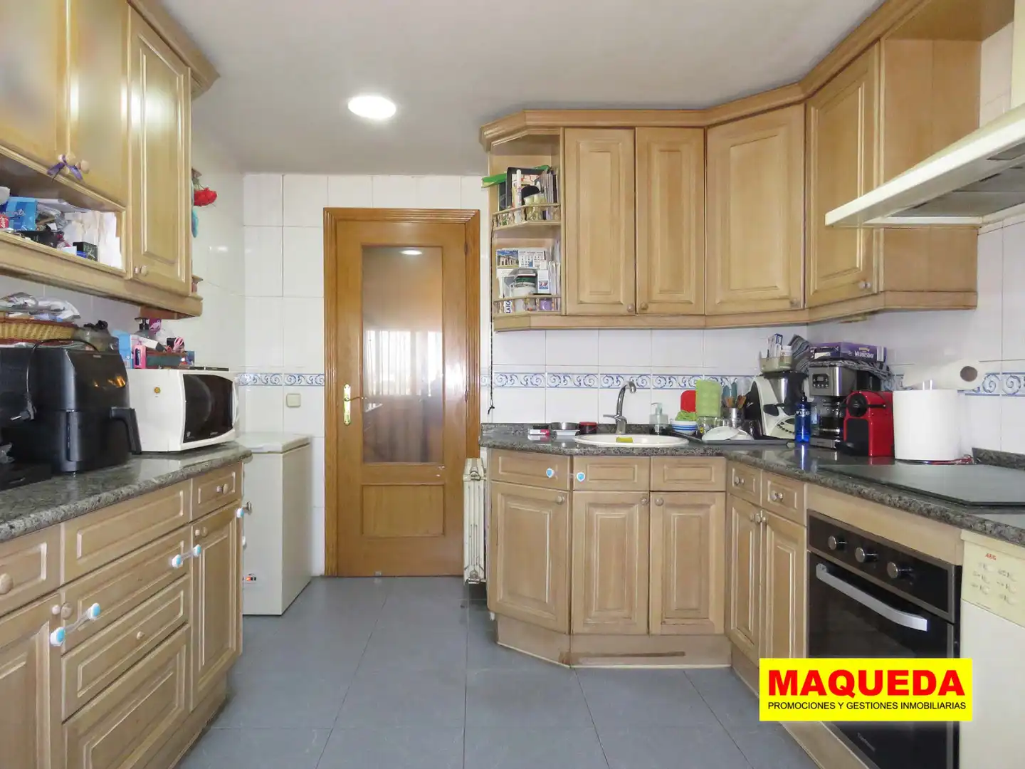 Küche von Maisonette zum Verkauf in Alcorcón mit Klimaanlage, Heizung und Parkett