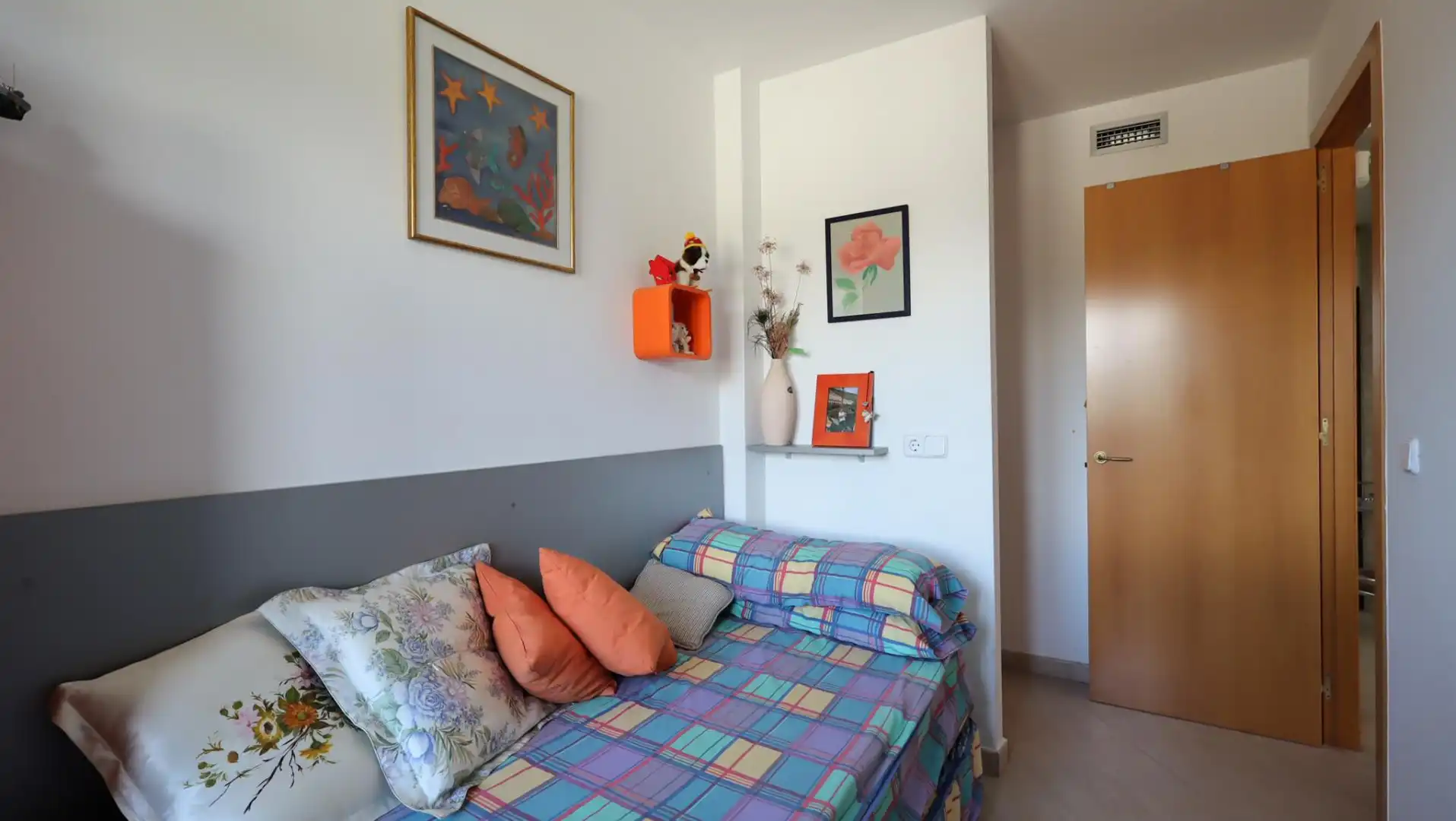Bedroom of Flat for sale in Llançà  with Heating, Terrace and Furnished