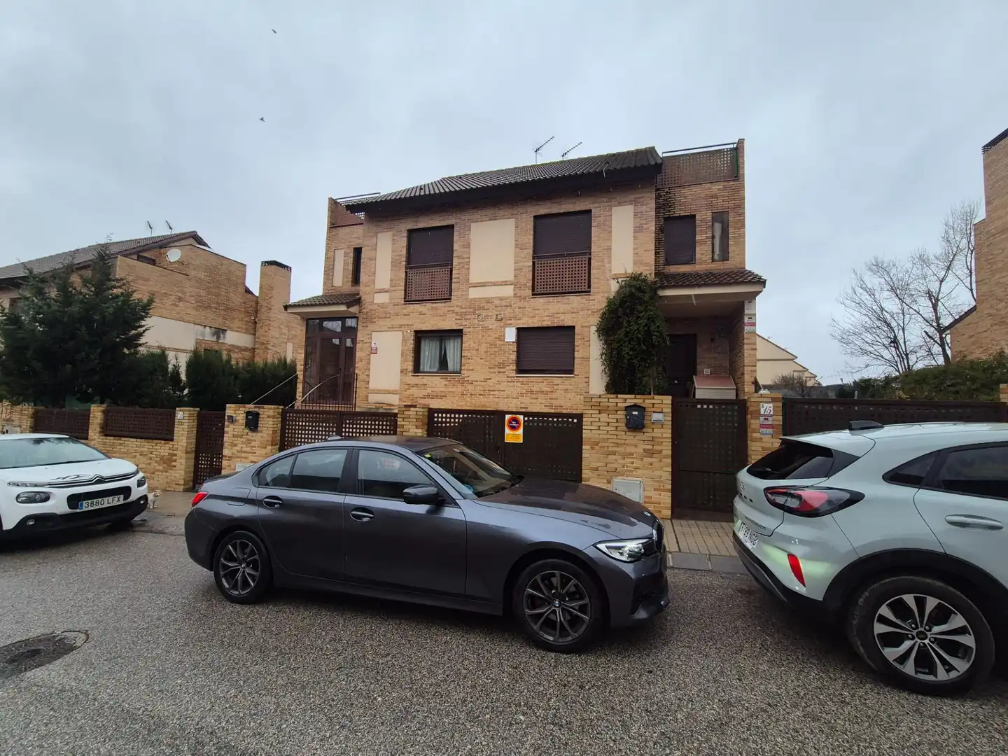Vista exterior de Casa o xalet en venda en Las Ventas de Retamosa