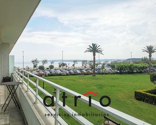 Terrace of Flat to rent in Santander  with Heating, Parquet flooring and Furnished
