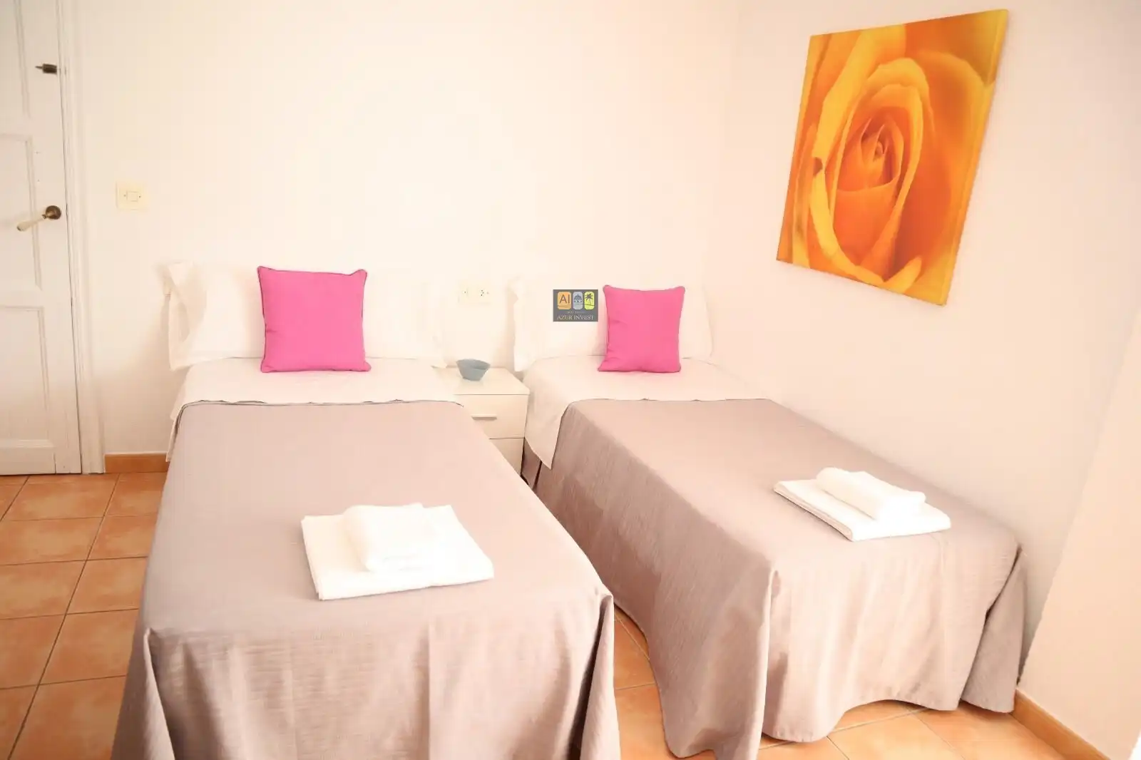 Schlafzimmer von Dachboden zur Miete in Altea mit Terrasse und Möbliert