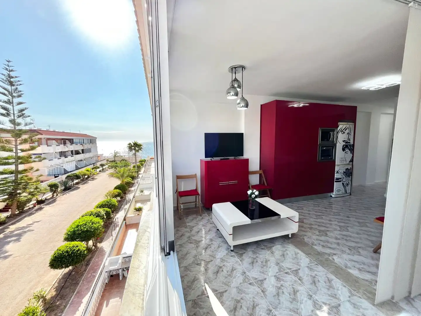 Sala de estar de Apartamento de alquiler en Orihuela con Calefacción, Amueblado y Lavadora