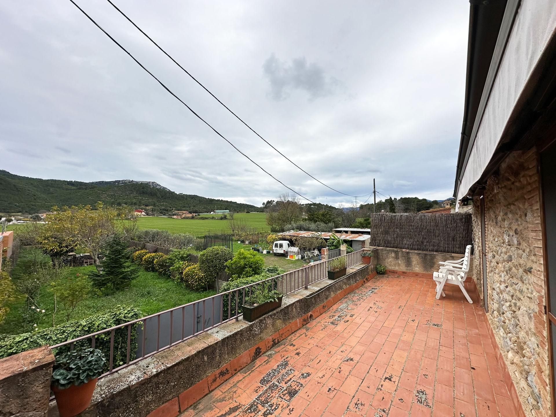 Terrace of Country house for sale in Boadella i les Escaules  with Private garden, Terrace and Furnished