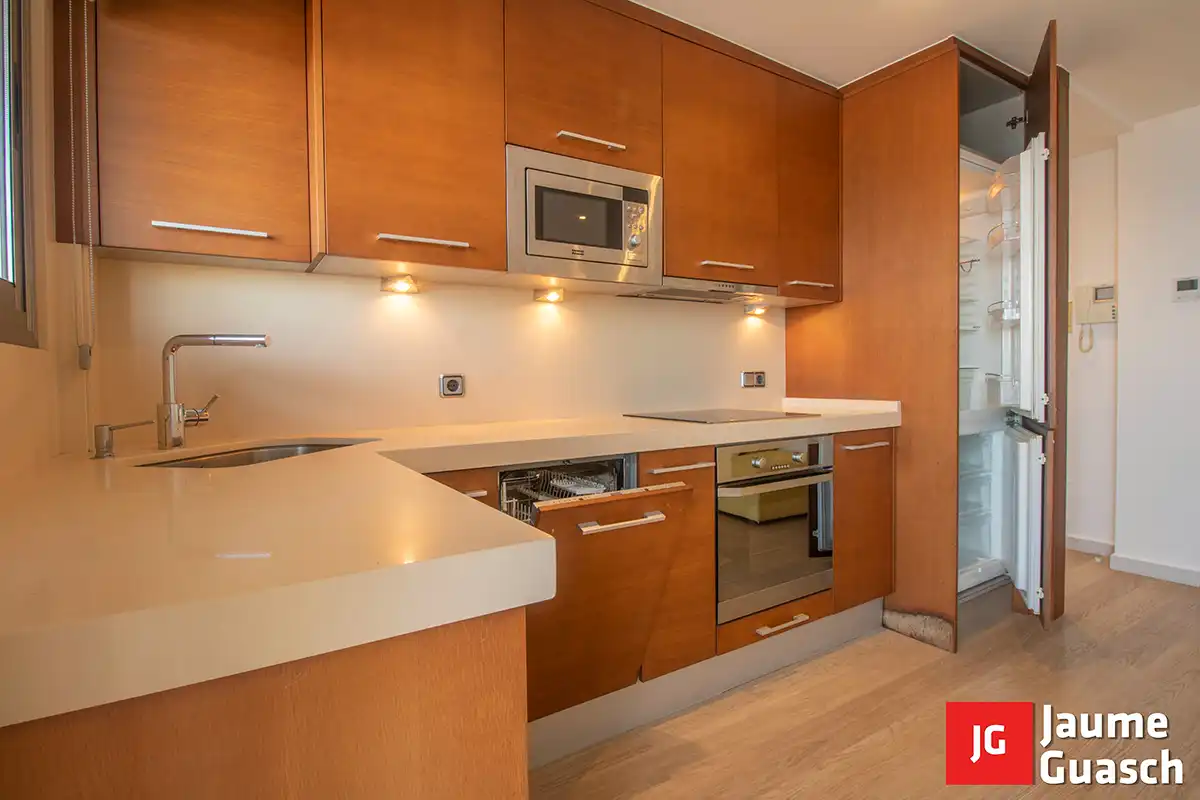 Kitchen of Flat for sale in Torredembarra  with Air Conditioner, Heating and Parquet flooring