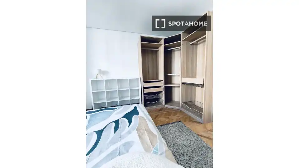 Habitación de Piso para compartir en Madrid con Aire acondicionado, Calefacción y Terraza