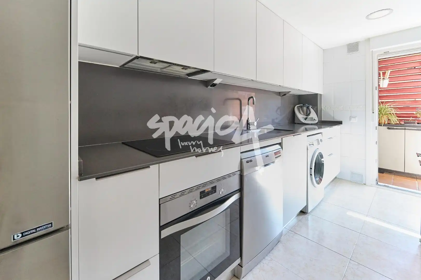 Cocina de Piso en venta en Galapagar con Calefacción, Terraza y Trastero
