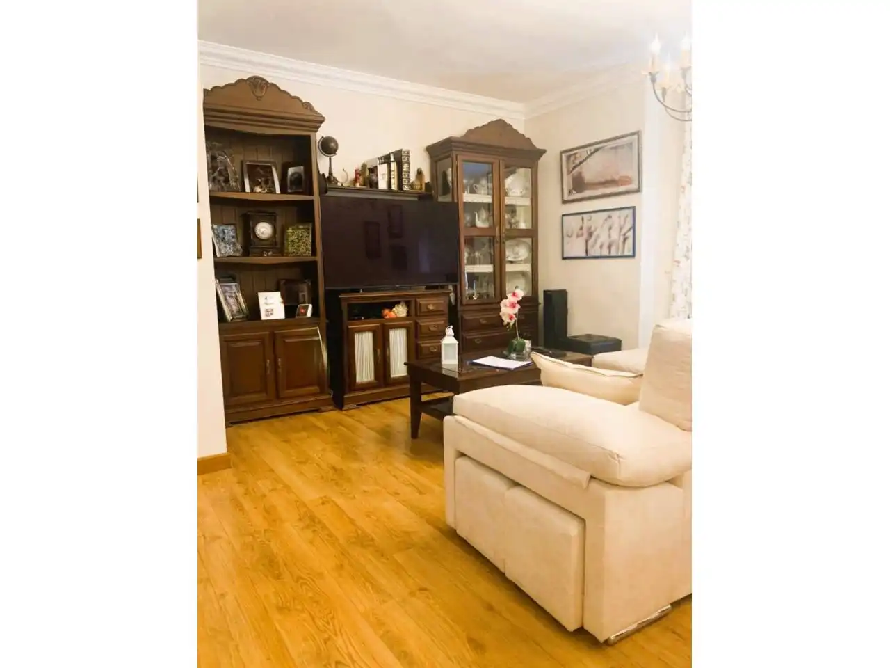 Sala de estar de Casa o chalet en venta en Casabermeja con Aire acondicionado, Jardín privado y Terraza