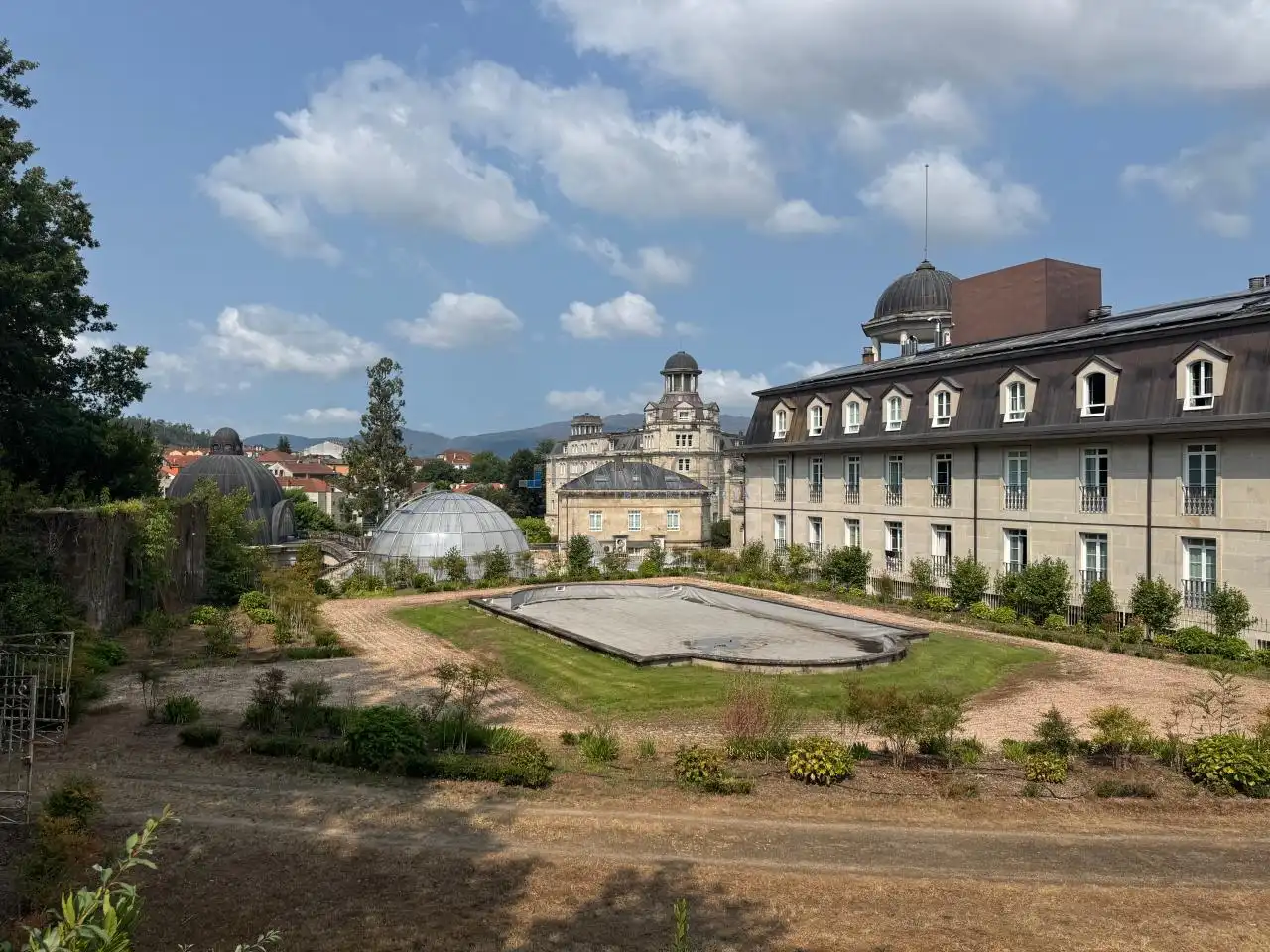 Außenansicht von Wohnungen zur Miete in Mondariz-Balneario mit Heizung und Möbliert