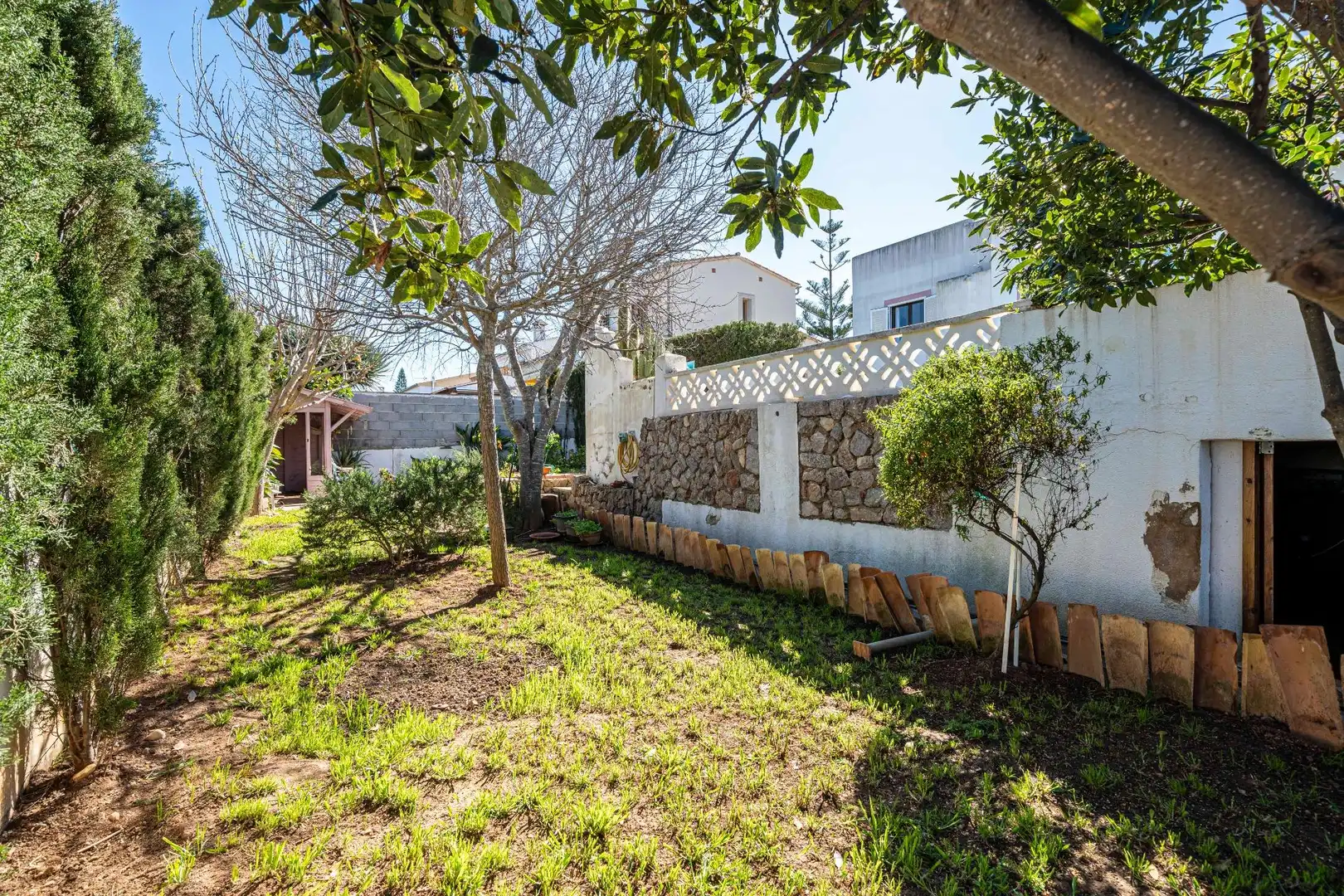Garden of Houses for sale in Llucmajor  with Air Conditioner, Heating and Private garden