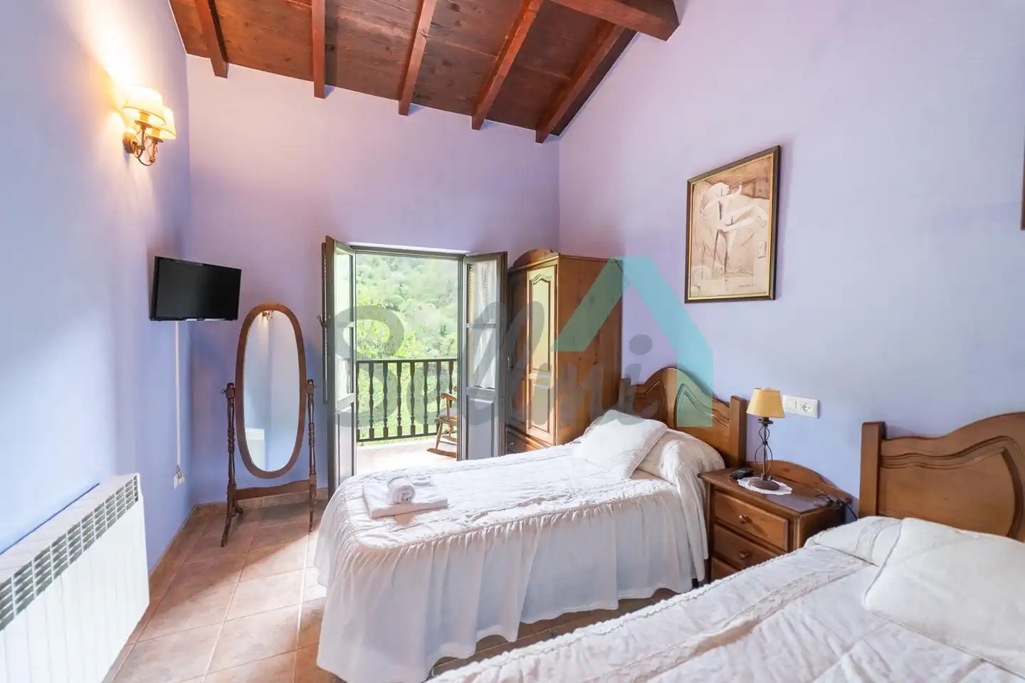 Habitación de Casa o chalet en venta en Quirós con Calefacción, Jardín privado y Terraza