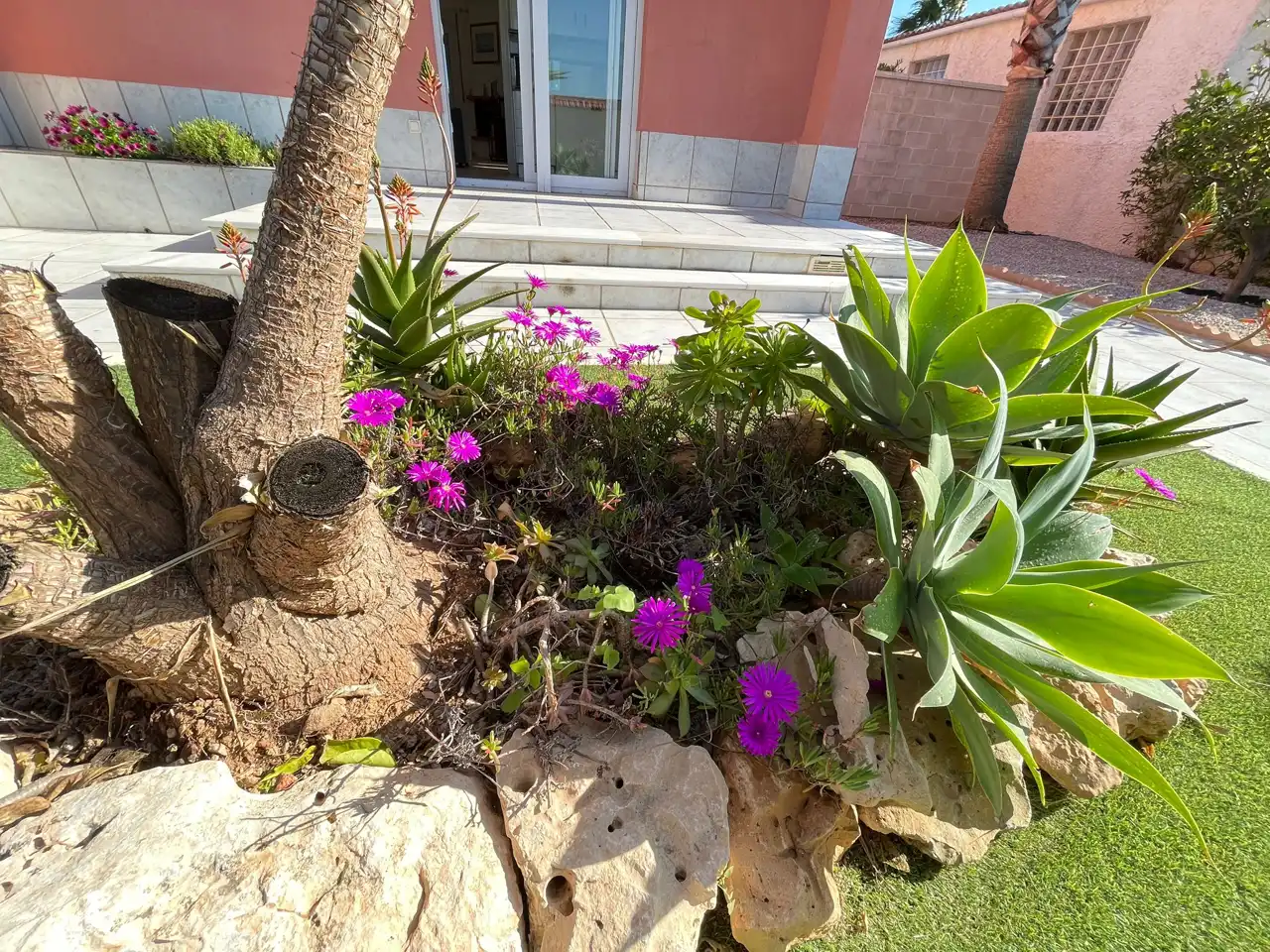 Jardín de Casa o chalet en venta en La Manga del Mar Menor con Aire acondicionado, Calefacción y Jardín privado
