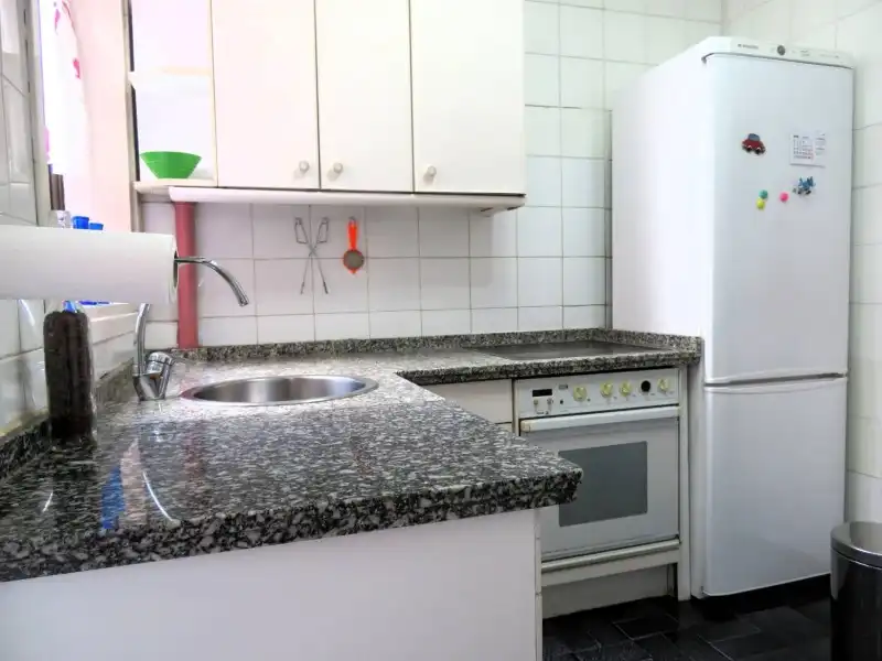 Kitchen of Flat for sale in León Capital   with Heating and Private garden