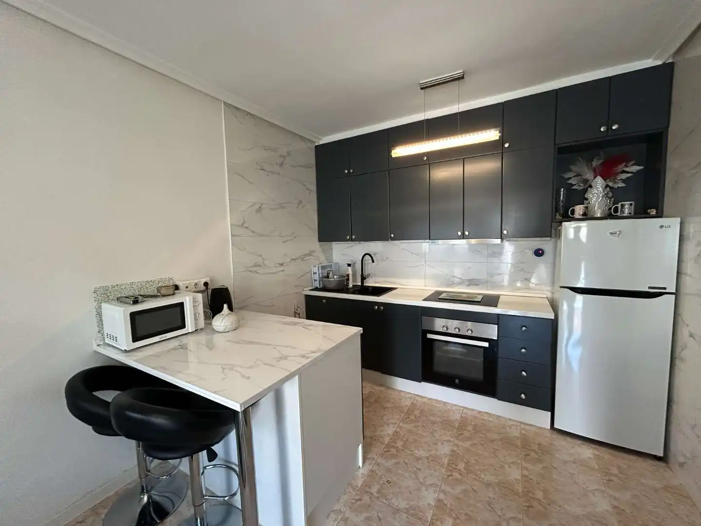 Cocina de Casa adosada en venta en Orihuela con Terraza, Trastero y Internet