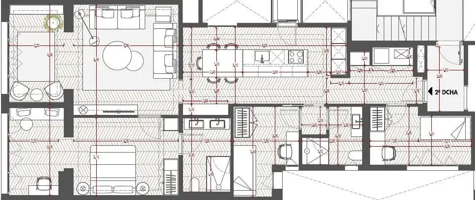 Wohnung zur Miete in DIAGONAL, Dreta de l'Eixample