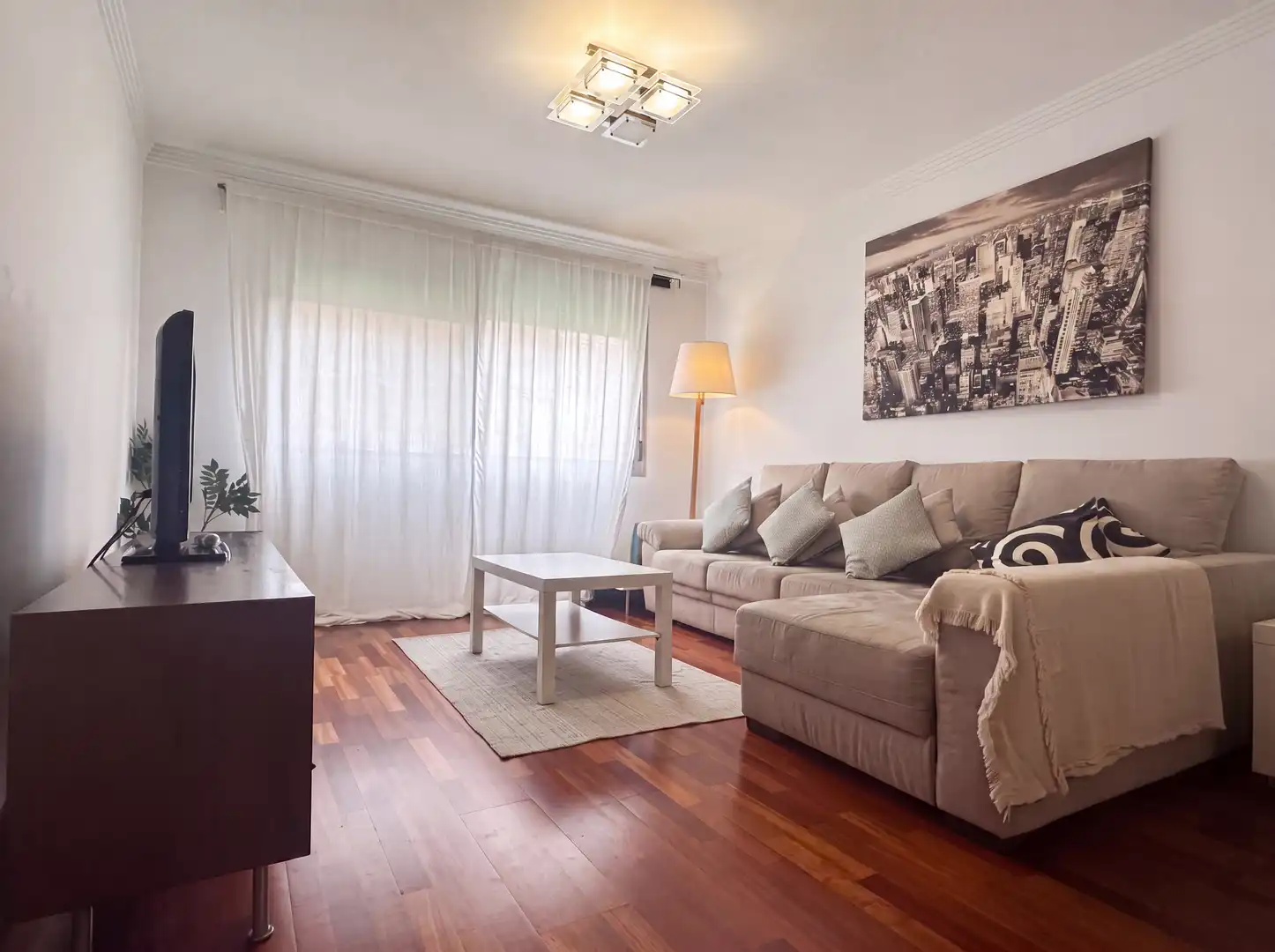 Living room of Flat for rent in Las Palmas de Gran Canaria  with Furnished
