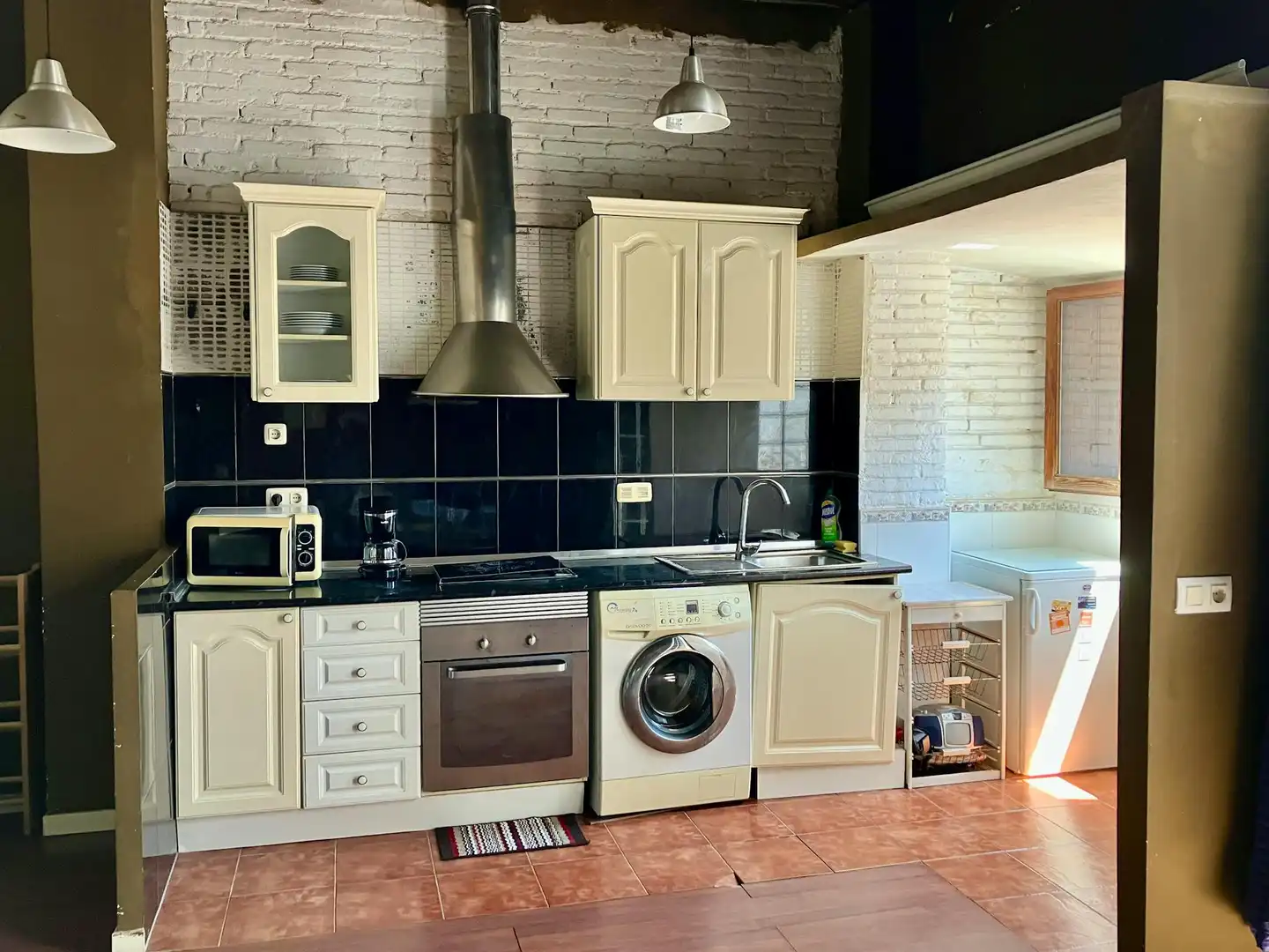 Kitchen of Flat for rent in Valencia  with Furnished, Washing machine and Pets allowed