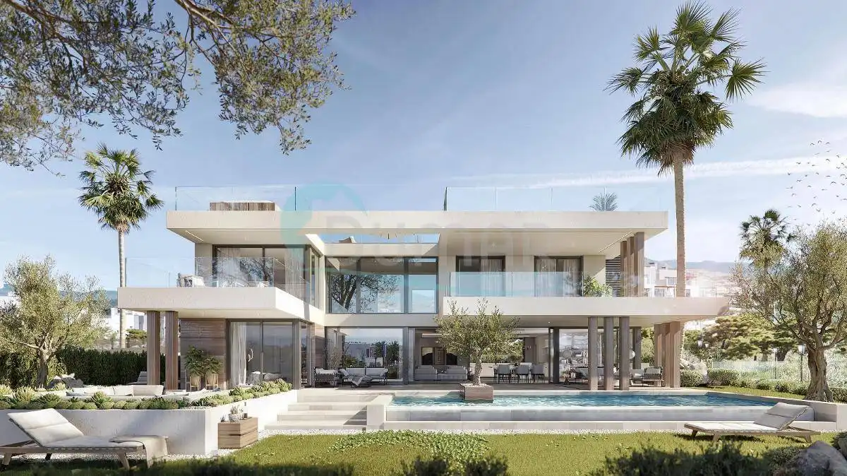 Vista exterior de Casa o chalet en venta en Estepona con Terraza
