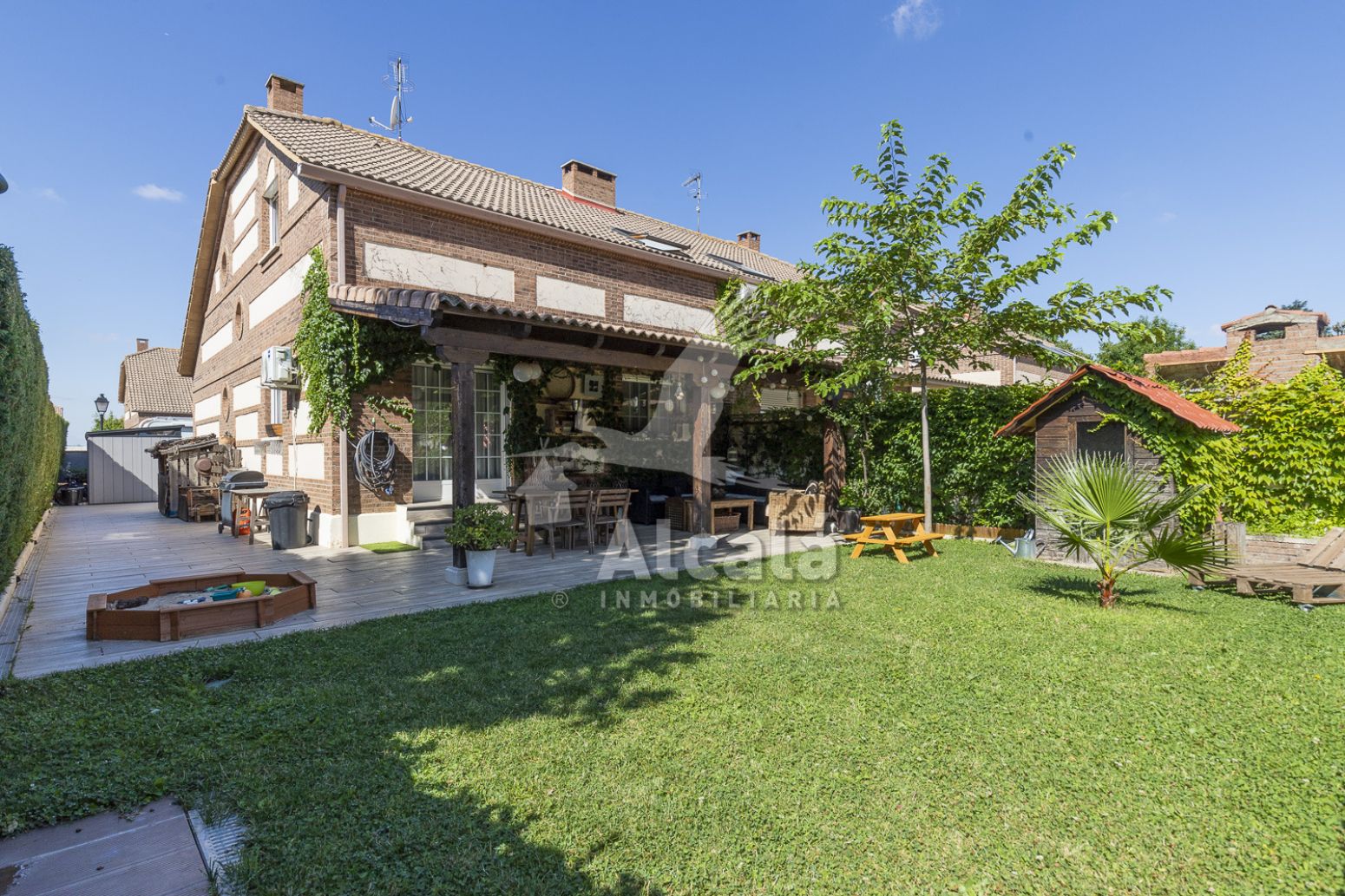 Garden of House or chalet for sale in Villanueva de la Torre  with Air Conditioner and Heating