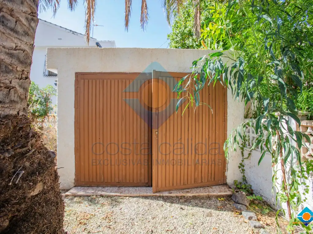 Vista exterior de Casa o chalet en venta en Mazarrón con Jardín privado, Terraza y Amueblado