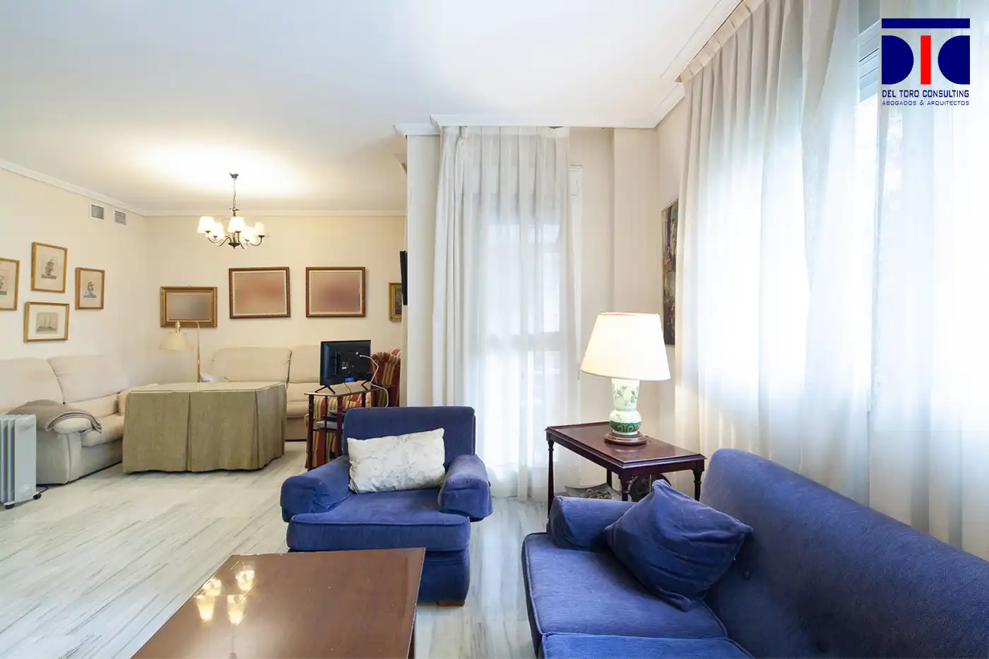 Sala de estar de Piso en venta en Sevilla con Aire acondicionado, Calefacción y Terraza