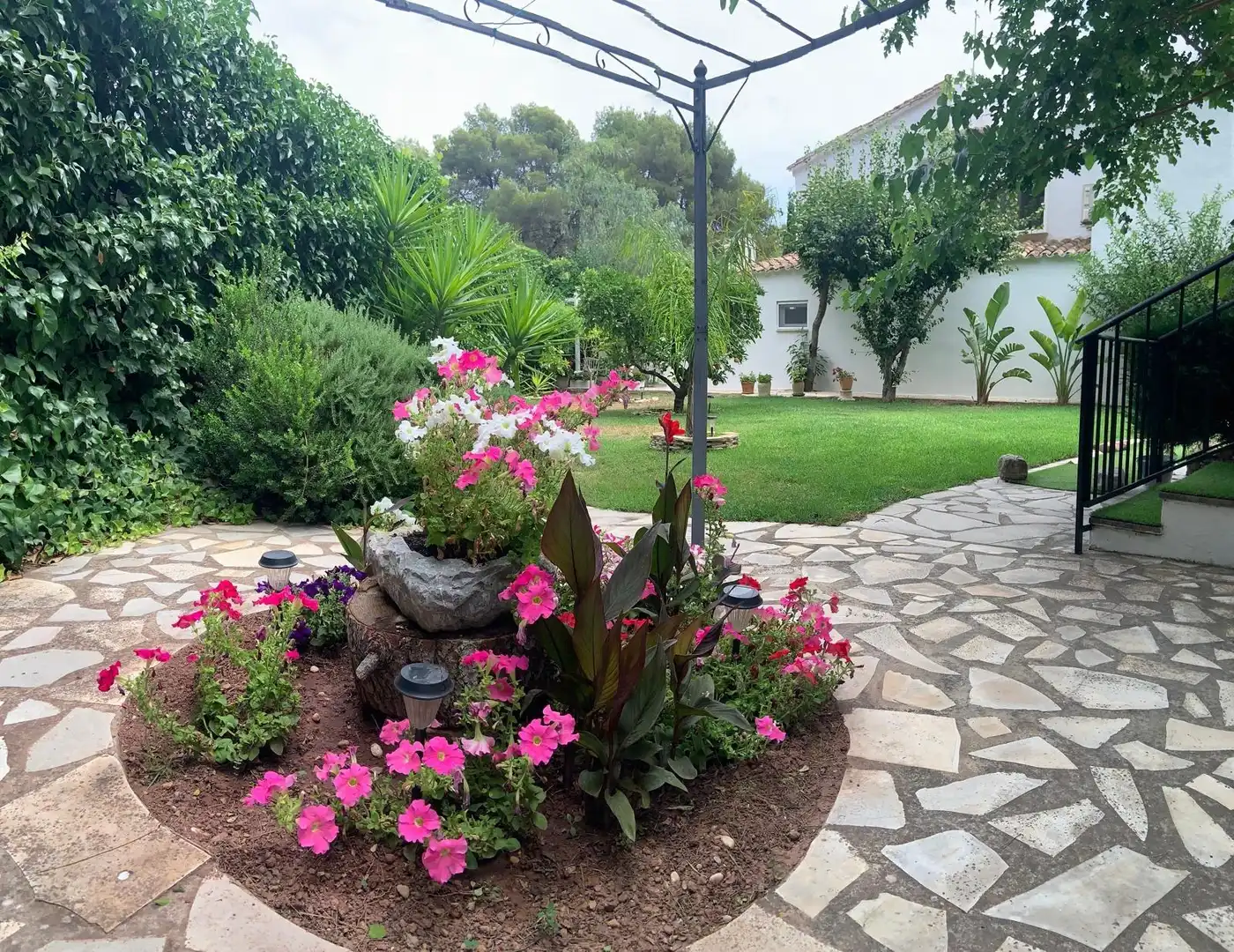 Jardín de Casa o chalet en venta en Náquera con Aire acondicionado, Calefacción y Jardín privado