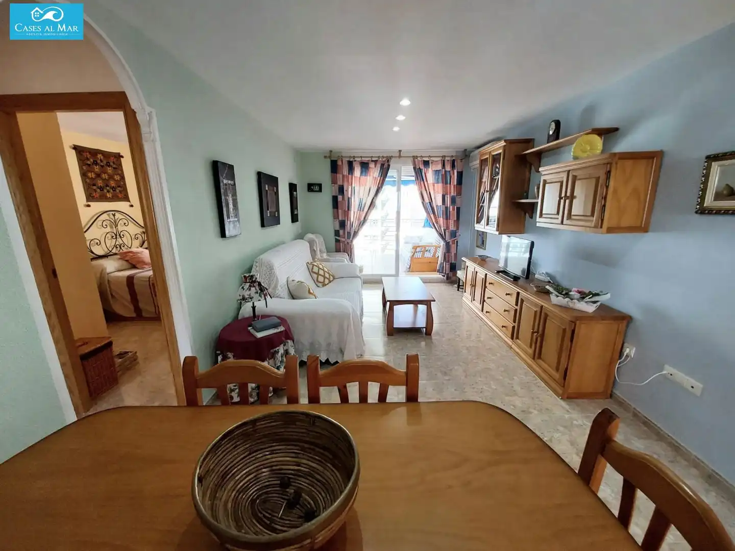 Sala de estar de Apartamento en venta en Oropesa del Mar / Orpesa con Aire acondicionado, Calefacción y Terraza
