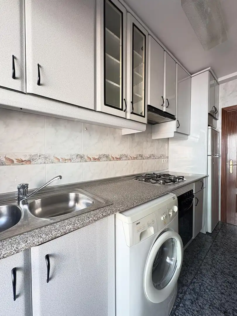 Kitchen of Flat for rent in Madrid  with Heating, Terrace and Furnished