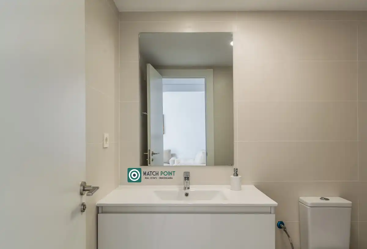 Bany de Apartament de lloguer en Almuñécar amb Moblat