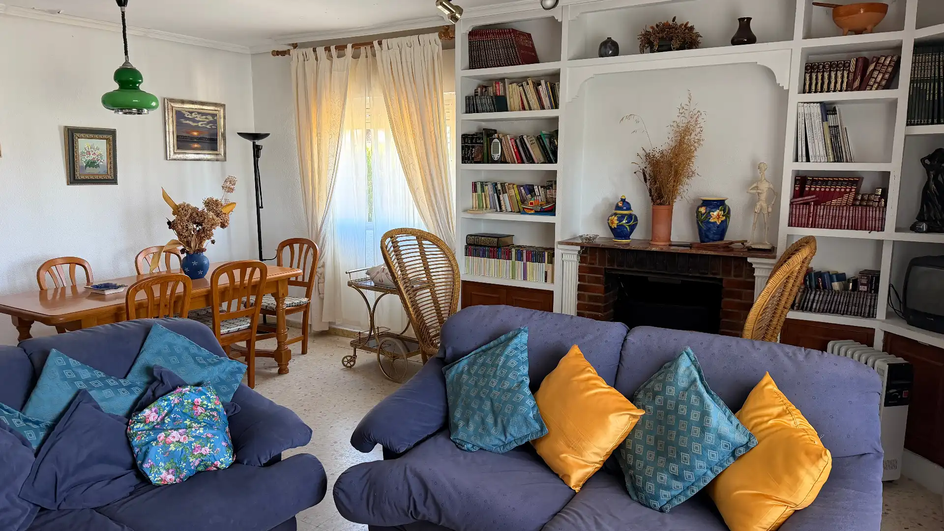 Living room of Houses for sale in Santa Cruz del Retamar  with Private garden, Terrace and Swimming Pool