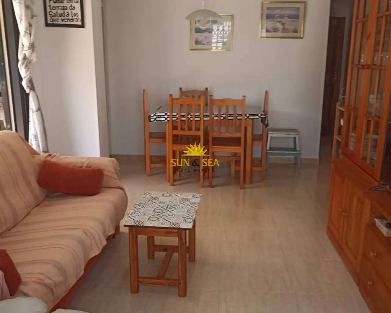 Dining room of Apartments for rent in Guardamar del Segura  with Private garden, Swimming Pool and Furnished