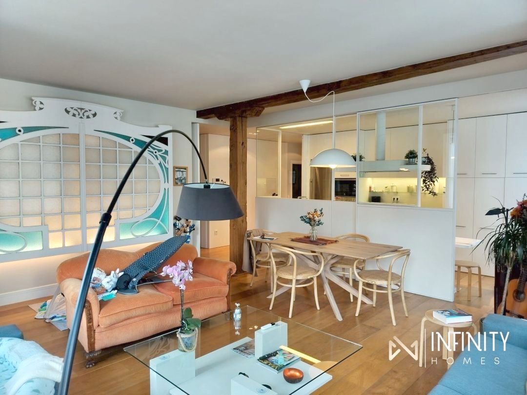 Living room of Flat to rent in Bilbao   with Heating and Balcony