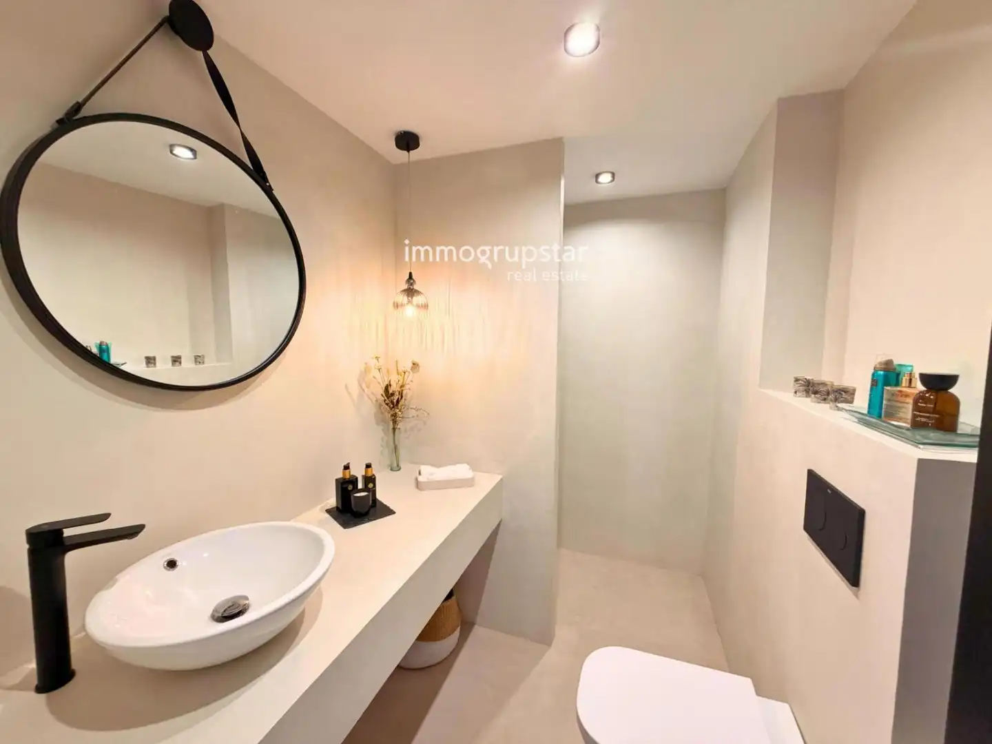 Bany de Apartament en venda en Castell d'Aro, Platja d'Aro i s'Agaró amb Aire condicionat, Calefacció i Terrassa