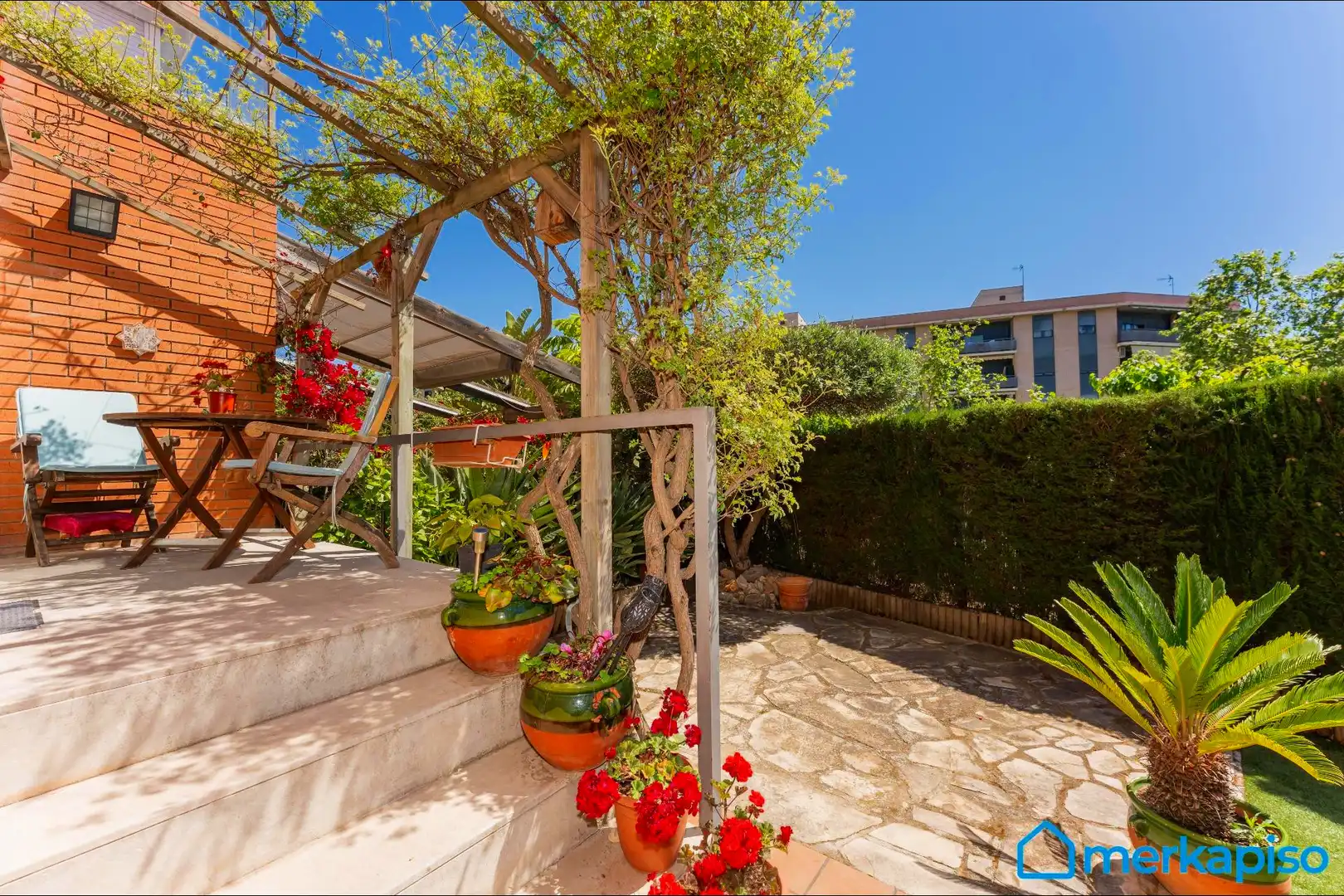 Terraza de Casa adosada en venta en Viladecans con Calefacción, Jardín privado y Terraza