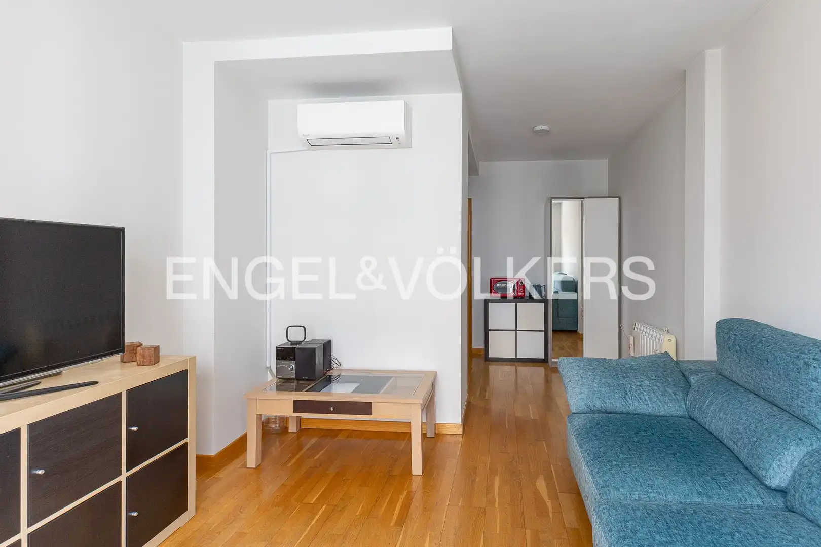 Sala de estar de Piso en venta en Madrid con Aire acondicionado, Calefacción y Amueblado