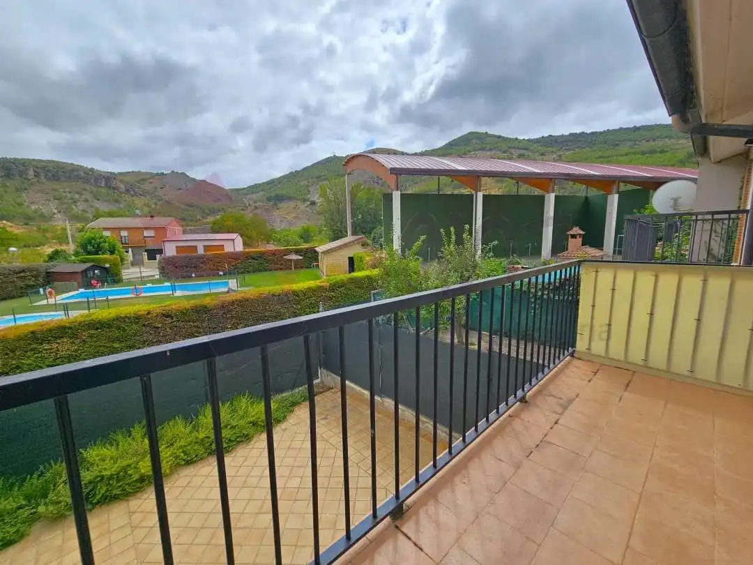 Terrace of Detached homes for sale in Lagunilla del Jubera  with Heating, Private garden and Terrace