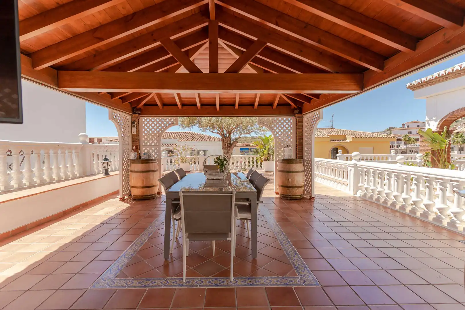 Terraza de Casa o chalet en venta en Motril con Aire acondicionado y Jardín privado
