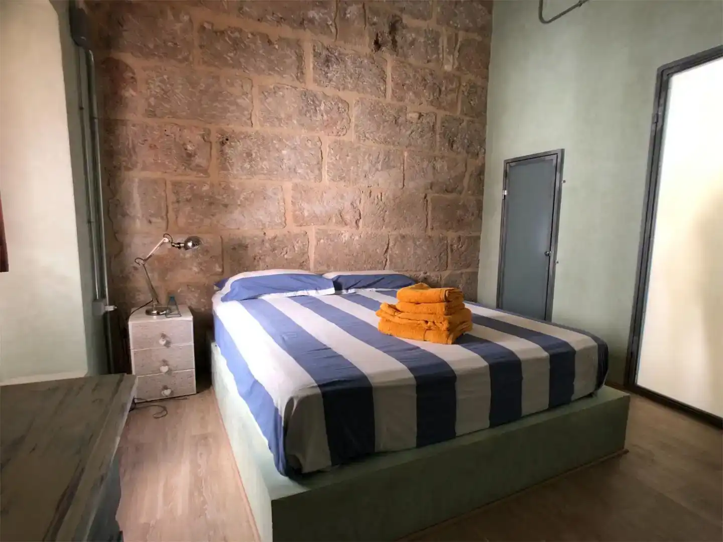 Schlafzimmer von Wohnung zur Miete in Jávea / Xàbia mit Klimaanlage und Balkon