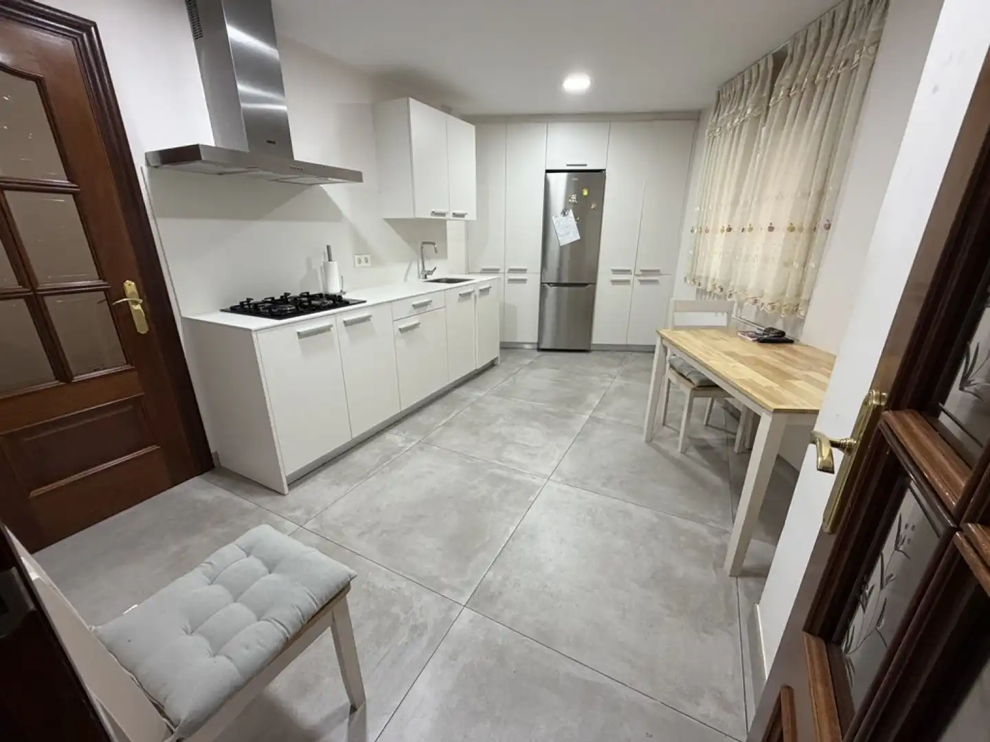 Kitchen of Flat for sale in Avilés  with Heating and Parquet flooring