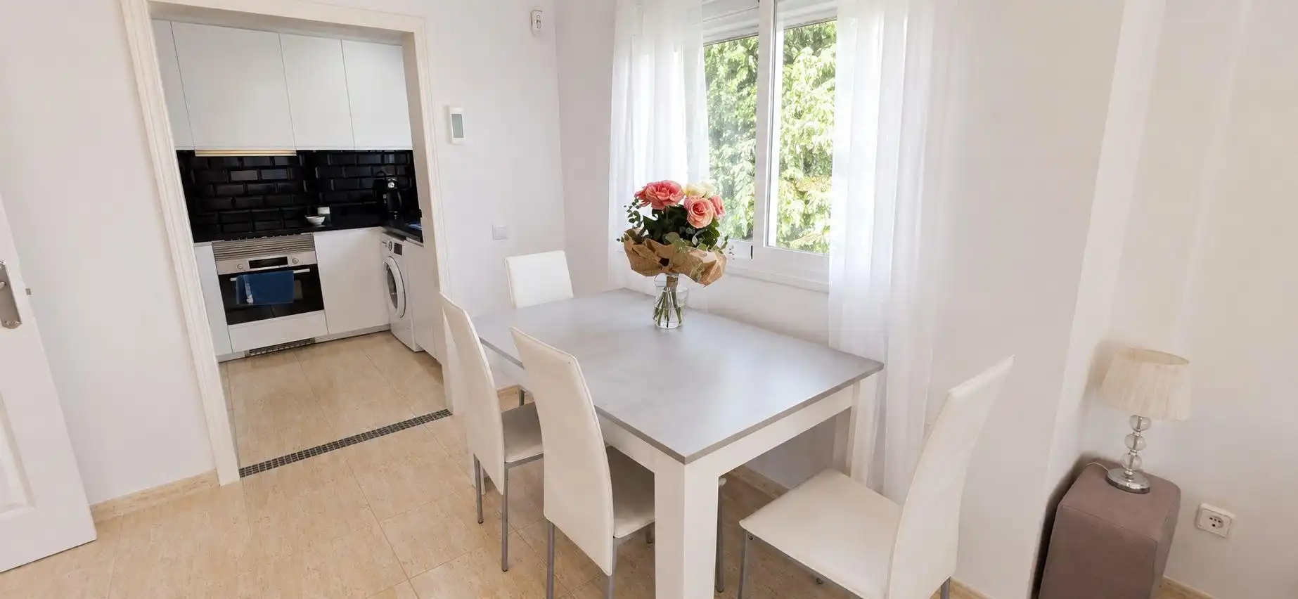 Menjador de Apartament en venda en Calvià amb Aire condicionat, Calefacció i Terrassa