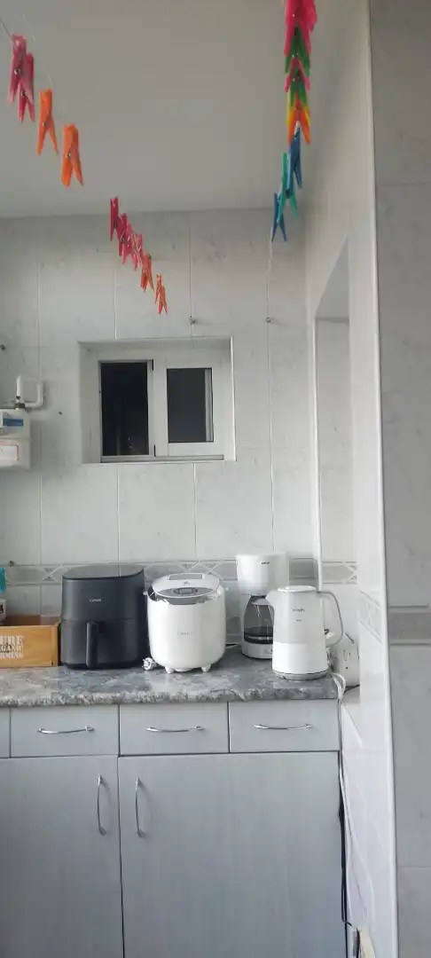 Küche von Wohnung zum Verkauf in Móstoles mit Klimaanlage, Heizung und Privatgarten