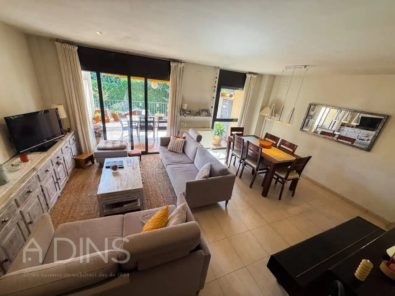 Sala de estar de Dúplex en venta en Castellterçol con Calefacción y Terraza