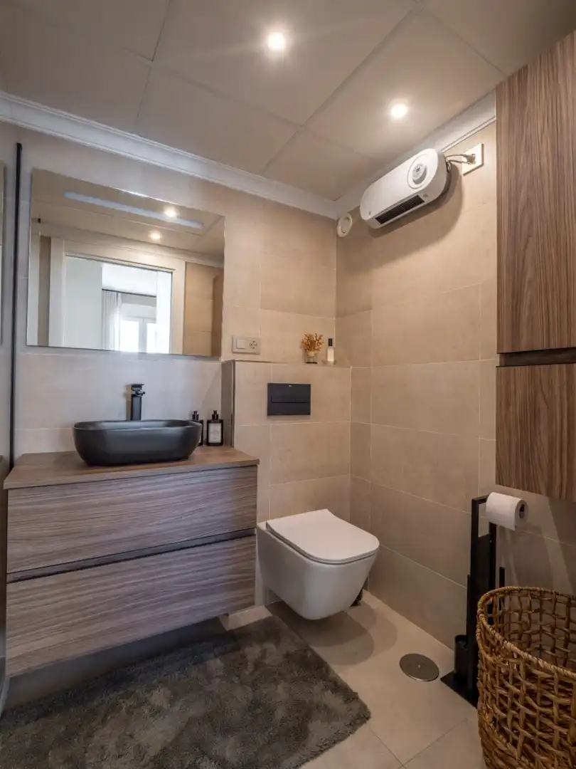 Bathroom of Attic for sale in Calpe / Calp  with Air Conditioner, Heating and Terrace