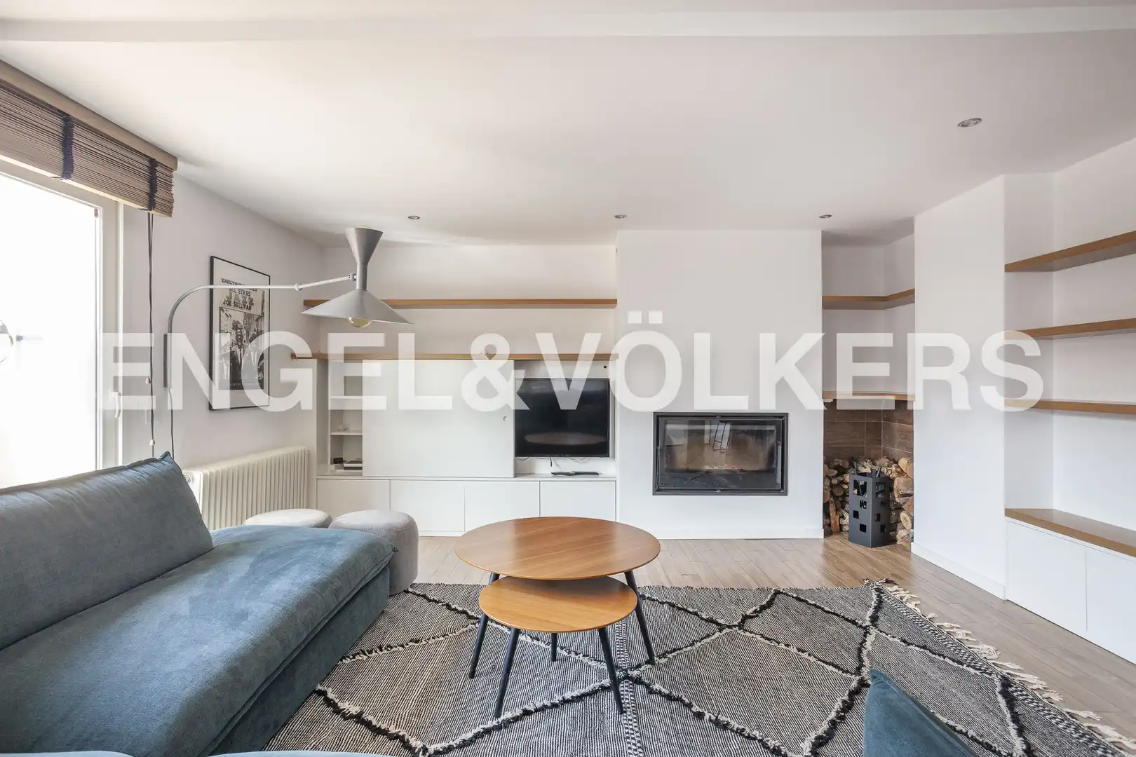 Living room of Attic for rent in Madrid  with Air Conditioner, Heating and Terrace