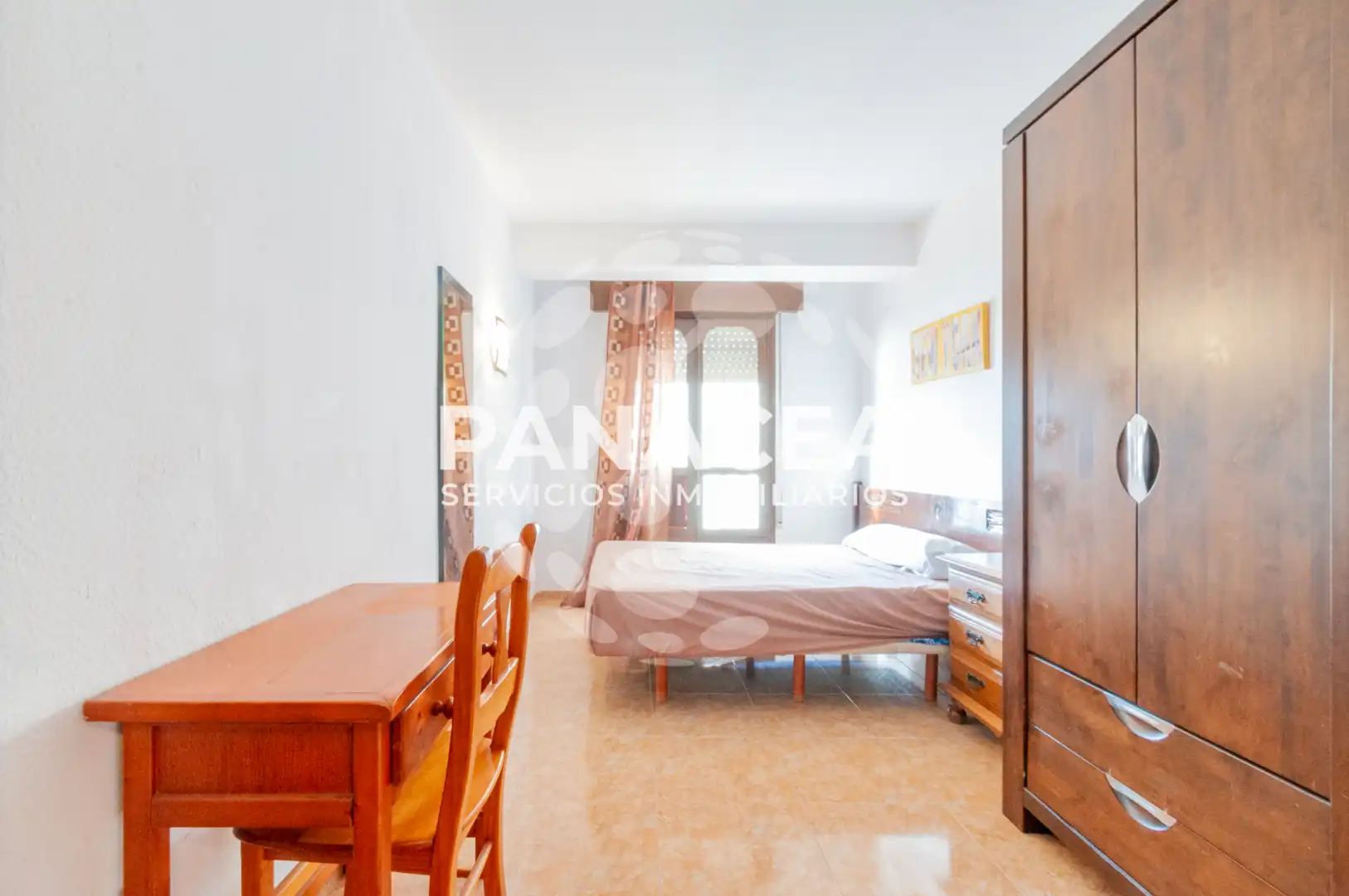 Bedroom of Flat for sale in Almería  with Furnished, Washing machine and Microwave