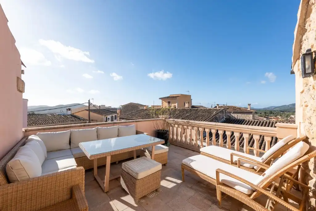 Terrace of Country homes for sale in Calvià  with Air Conditioner, Heating and Terrace