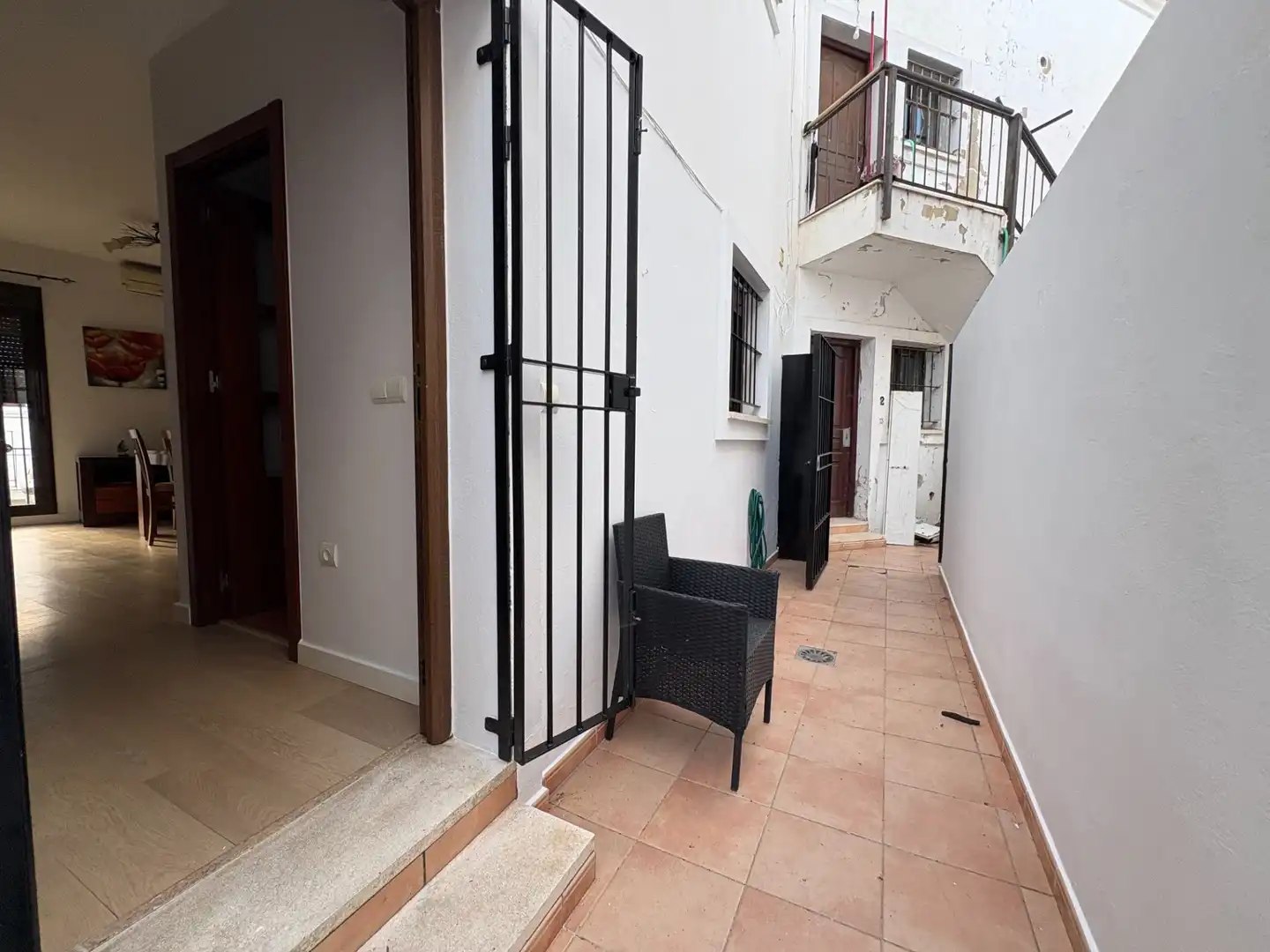 Terrassa de Casa adosada en venda en Puebla de Guzmán amb Aire condicionat, Calefacció i Traster
