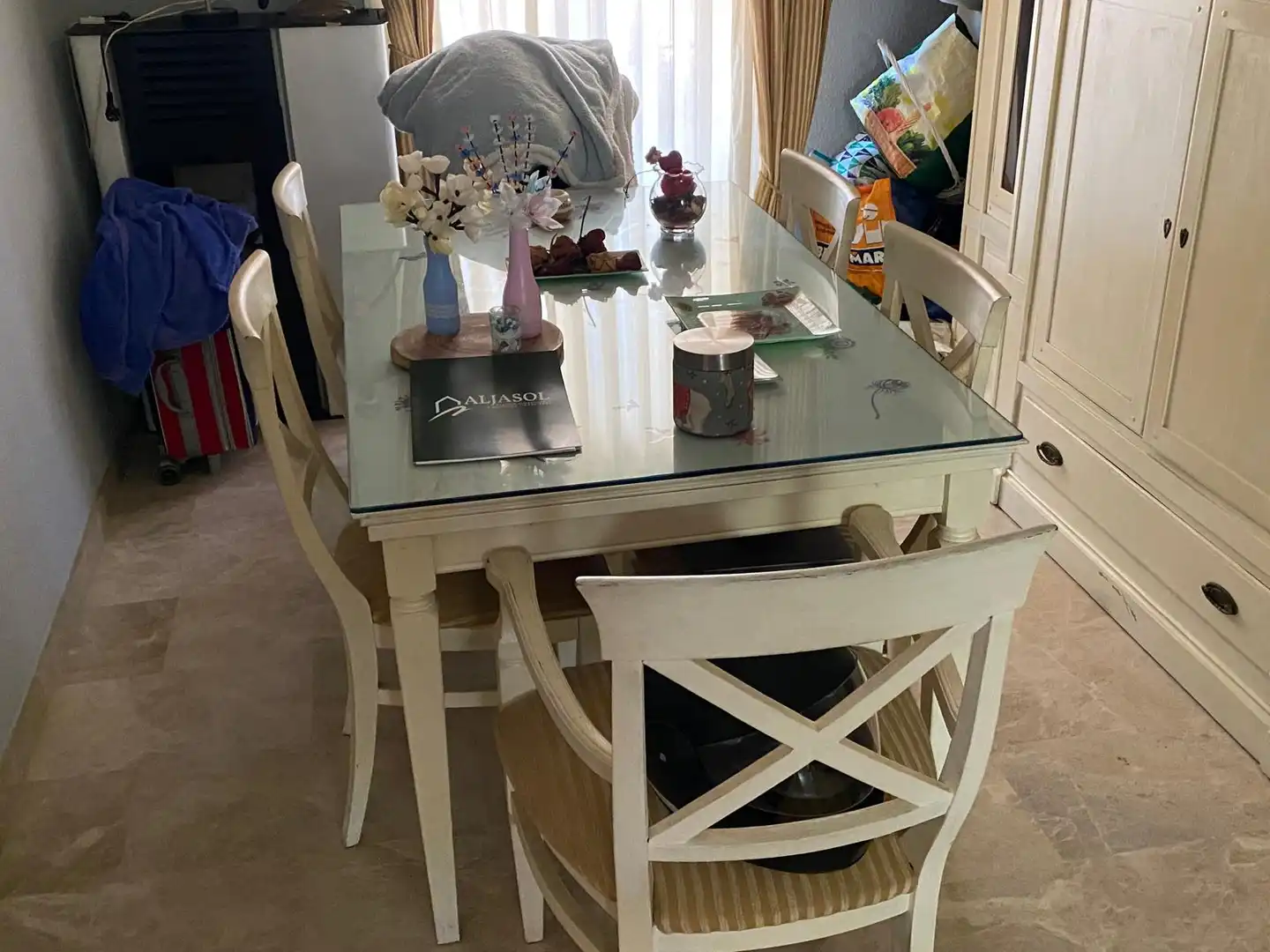 Comedor de Casa adosada en venta en Castilleja de Guzmán con Aire acondicionado, Terraza y Piscina