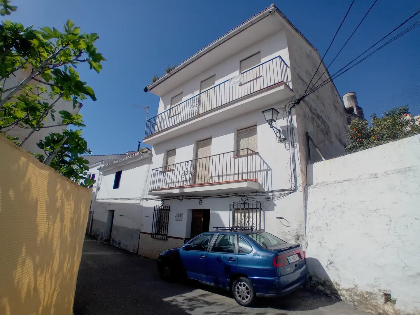 Vista exterior de Casa adosada en venta en Alozaina con Jardín privado y Trastero